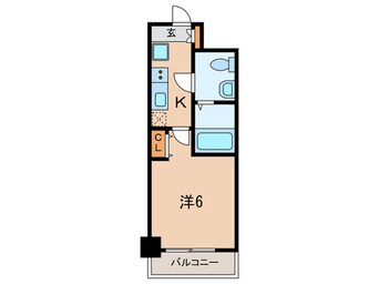 間取図 アリビオ立花