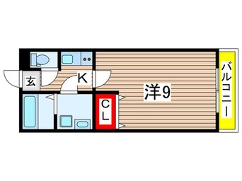 間取図 メゾンWO南七松