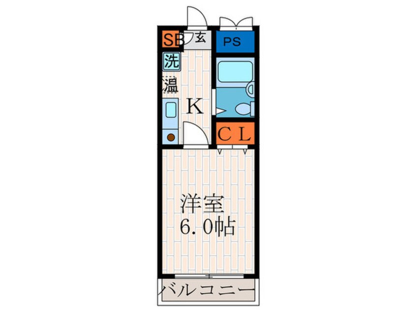 間取図 プレスト桃山