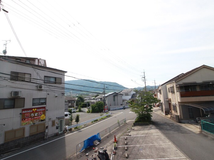 室内からの展望 プレジールマンション