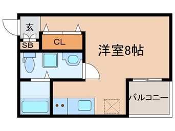 間取図 仮）CASA松原