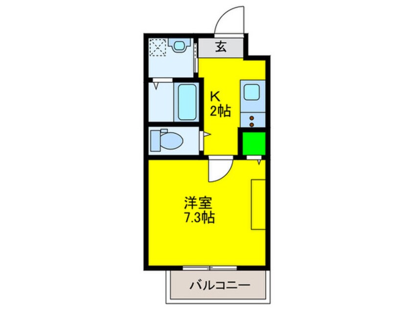 間取図 Almo　Casa三国ヶ丘