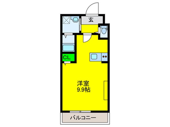 間取り図 Almo　Casa三国ヶ丘