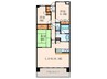 尼崎D.C.ｸﾞﾗﾝｽｸｴｱWEST（1416） 3LDKの間取り