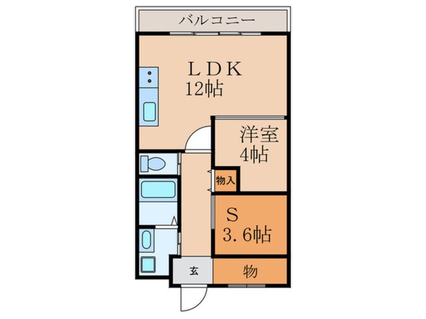 間取図 第１神栄ビル