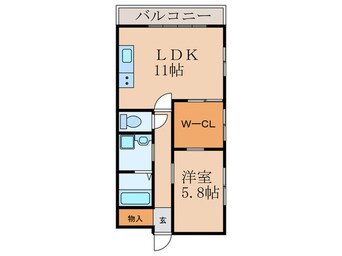 間取図 第１神栄ビル