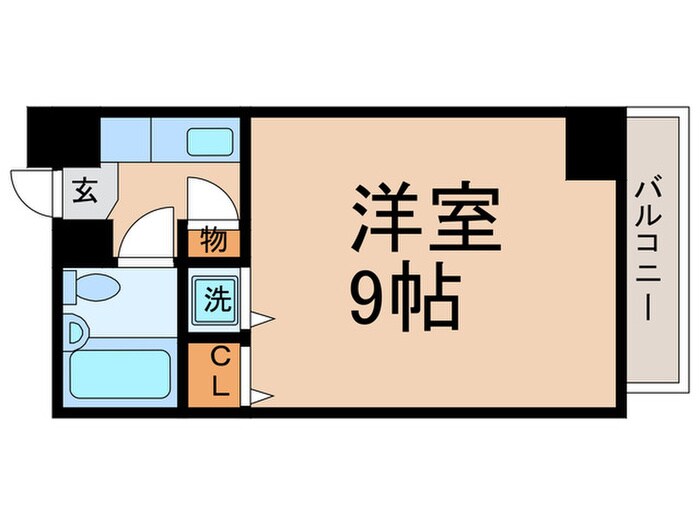 間取り図 ｼﾃｨﾌｧｰｽﾄ四条西洞院(507)