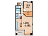 エルシア四条麩屋町（２０２） 1LDKの間取り