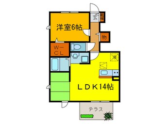 間取図 エルカミーノレアル