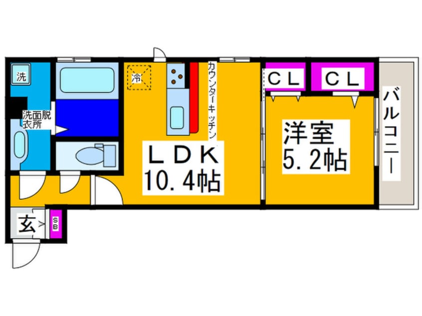間取図 イズミ金岡