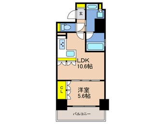 間取図 リーガル神戸三宮Ⅱ