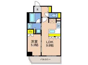 間取図 リーガル神戸三宮Ⅱ