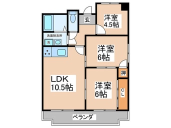 間取図 メゾンセレナ