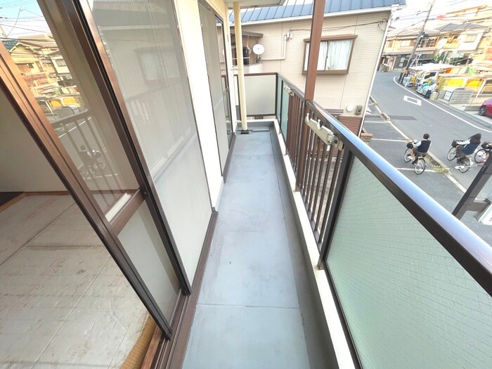 ベランダ・バルコニー タウンハイツ穂積