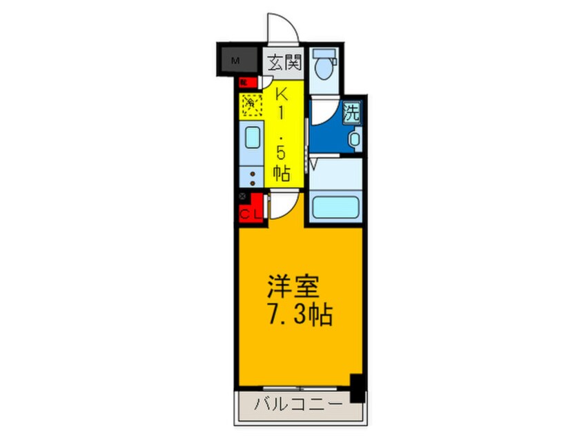 間取図 ハイラインⅡ