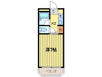 間取図 アソシアⅠ