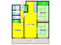 ハイムプレジデントの間取図