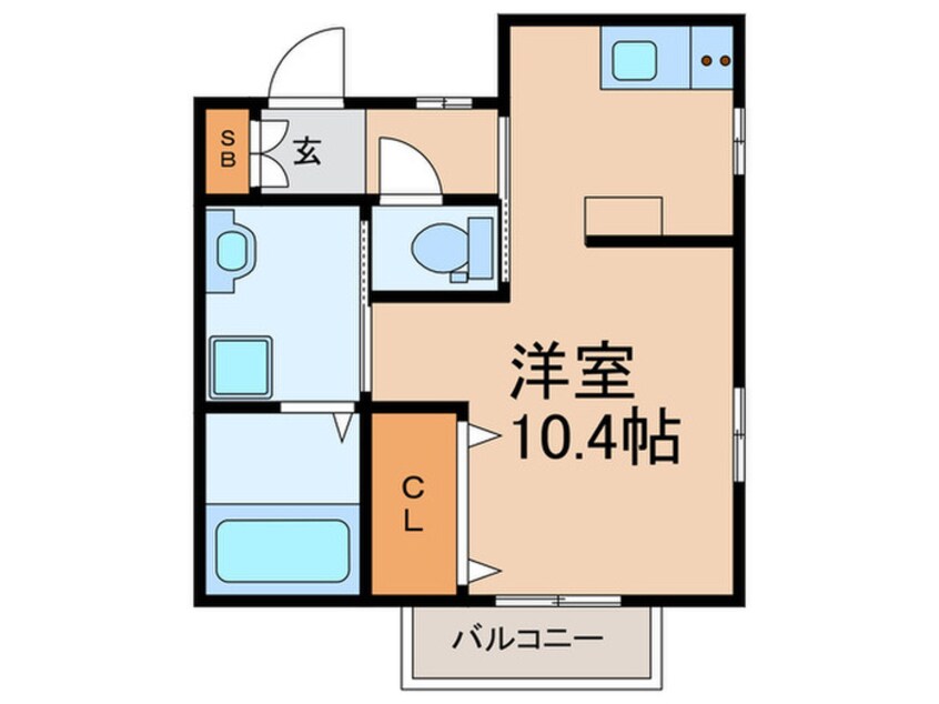 間取図 エターナルシー鈴蘭台