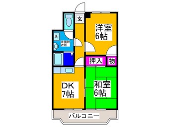 間取図 ステム中百舌鳥