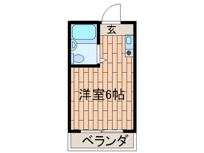 間取図 YOUハイム南巽