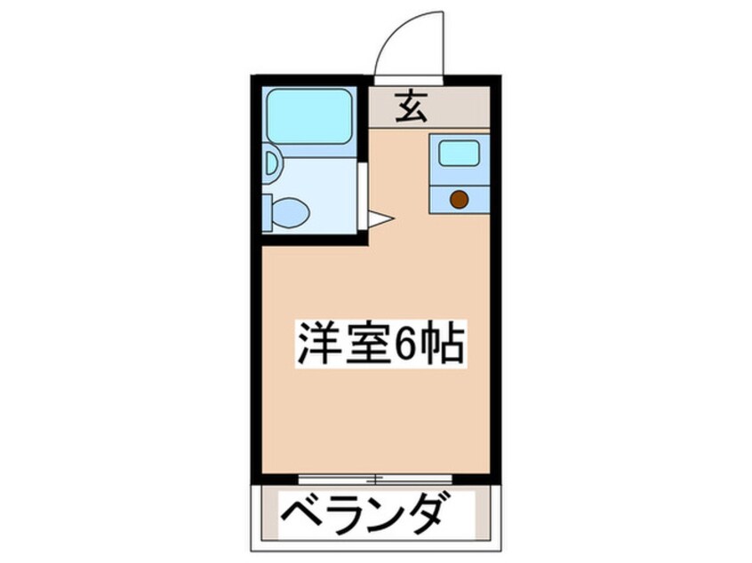 間取図 YOUハイム南巽