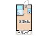 YOUハイム南巽 1Rの間取り