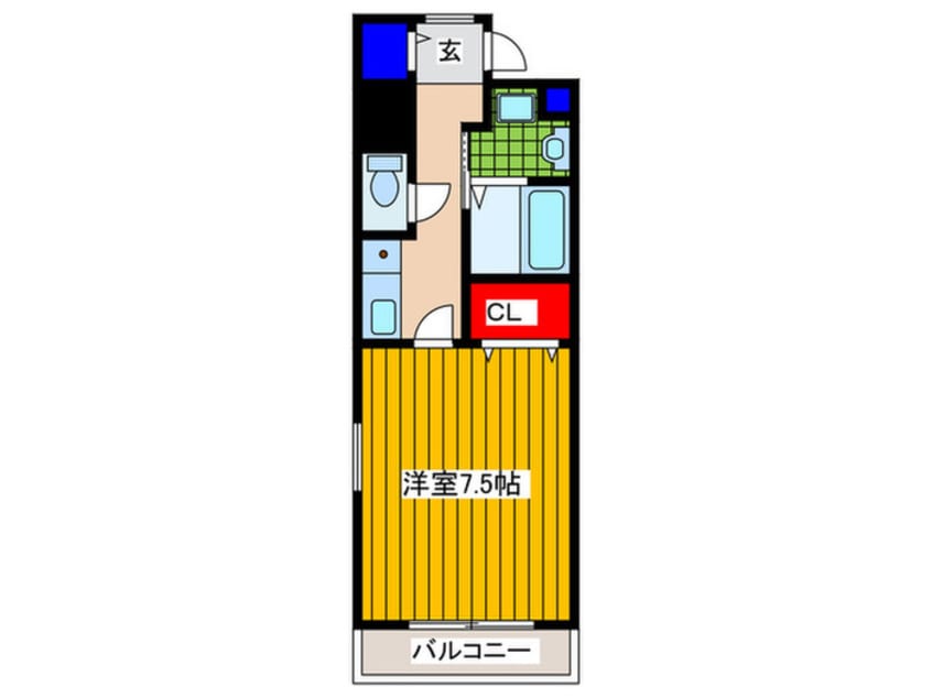 間取図 ディ・アリヴィオ　千林