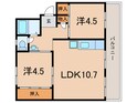 ドミールサニー君影町１号棟の間取図