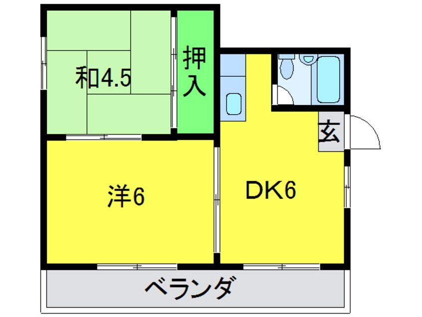 間取図 ルネ岩崎