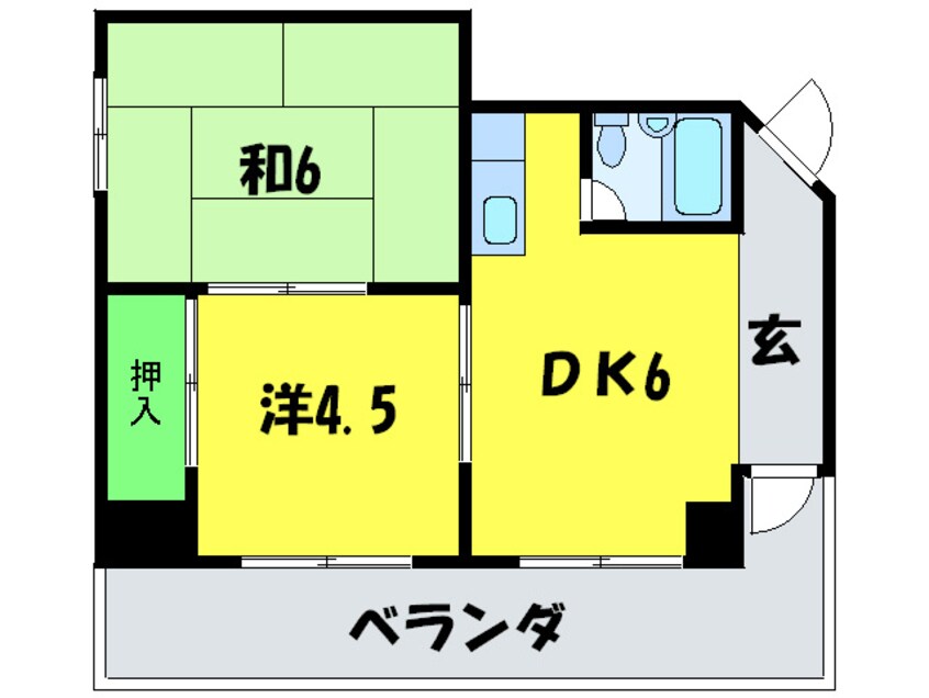 間取図 ルネ岩崎