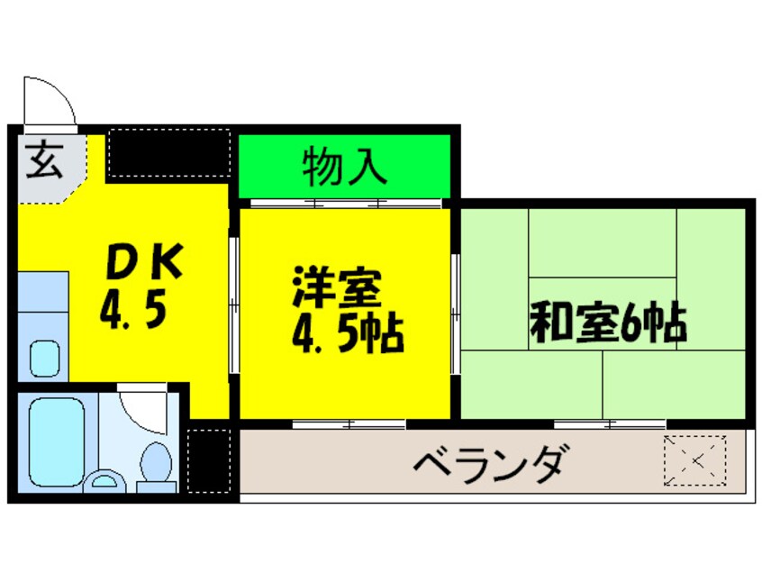 間取図 ルネ岩崎