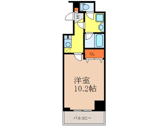 間取図 カルム小西Ⅱ