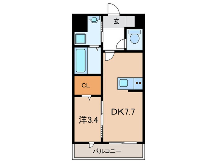 間取図 モレス・ヴィラ明石