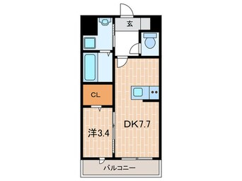 間取図 モレス・ヴィラ明石