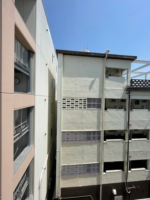 室内からの展望 第２田辺マンション