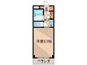 ヒロマンション 1Kの間取り