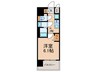 プレサンス緑橋ソレアス(403) 1Kの間取り