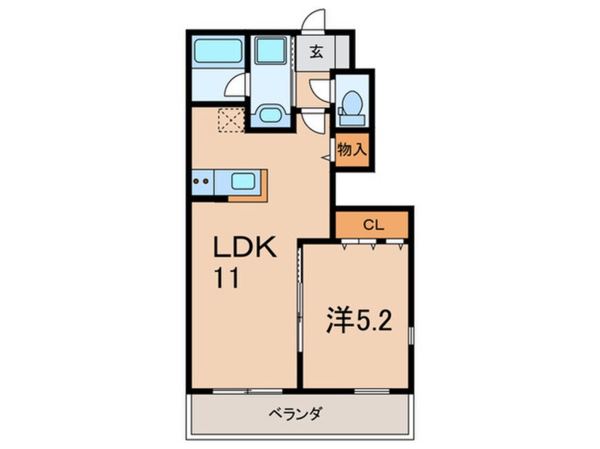 間取図 ビオ八多町