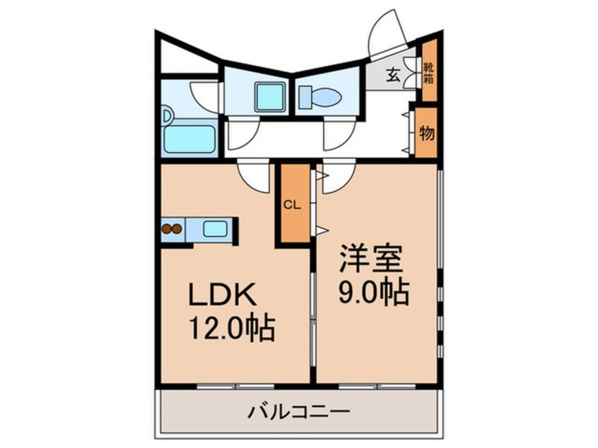 間取図 ARC PALACE 誠