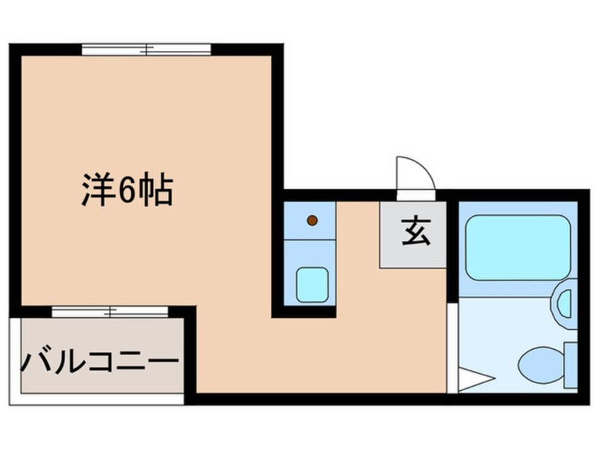 間取図 アメニティー大東2番館