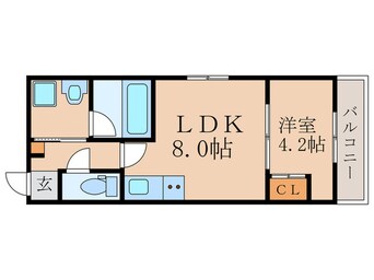 間取図 CREDOR伏見丹波橋