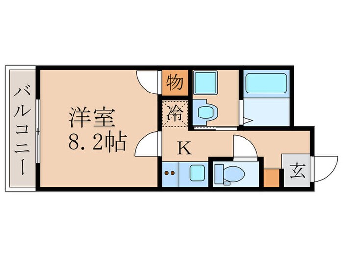 間取り図 CREDOR伏見丹波橋