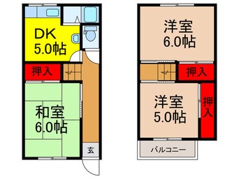 間取図 上四条町戸建