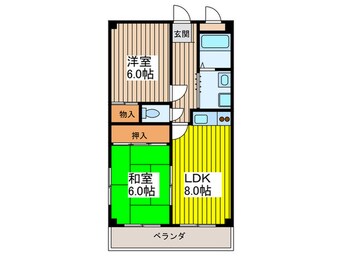 間取図 Ｍプラザ城東弐番館