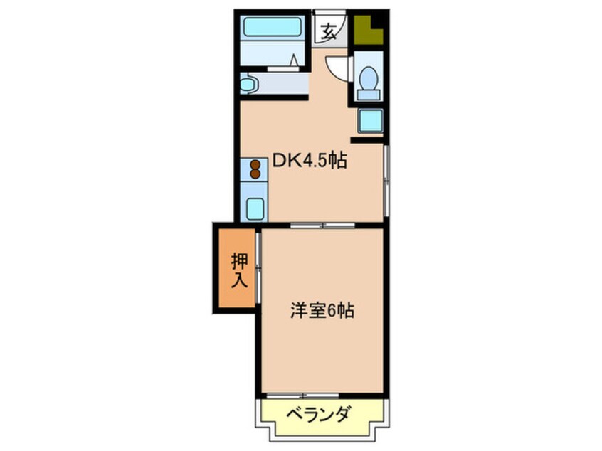 間取図 コムプラザ