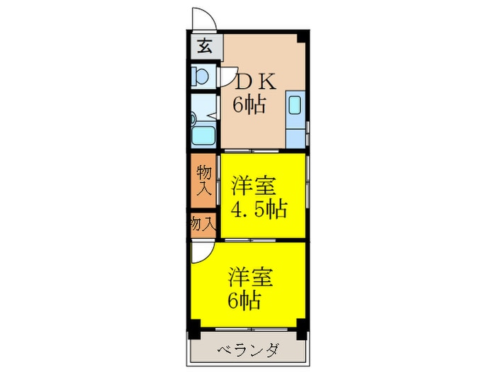 間取り図 第３矢森マンション