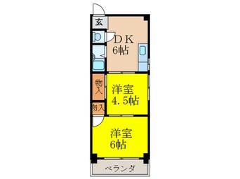 間取図 第３矢森マンション