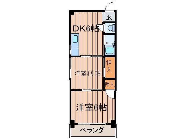 間取り図 第３矢森マンション