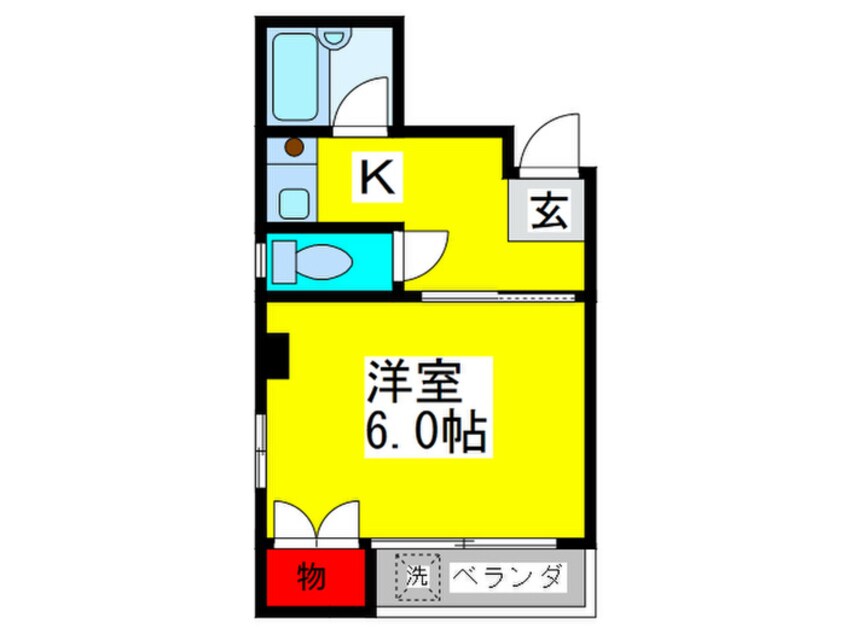 間取図 マイコ－ポ玉造