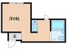 アメニティー大東4番館 1Rの間取り